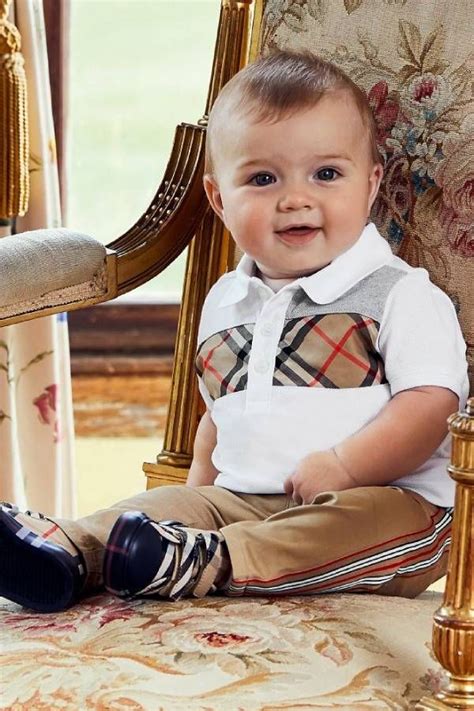 baby boy Burberry outfit